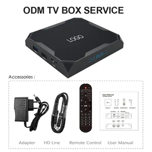 Hot Sale Android TV Box X96Q Pro Android 10 Allwinner H313 4K 2.4G 2GB 16GB Oem Custom Firmware Android Tv Box