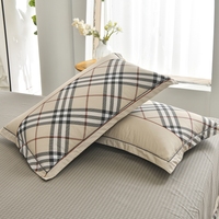 Parure de lit quatre pièces 100 % coton pur, style campagne française, pour un sommeil naturel, toutes saisons