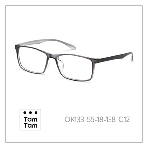 Gafas de Lectura TamTam para Adultos, Estilo Clásico Cuadrado, Color Marrón, Material TR90, Ligeras, con Protección Anti-Luz Azul - Product Image 3