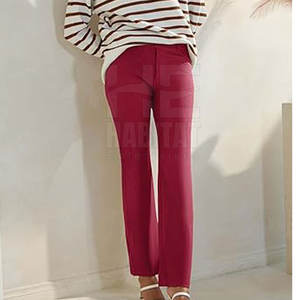 กางเกงหนังผู้หญิงลำลองทรงสกินนี่ ผ้าหนังนุ่ม คุณภาพสูง เหมาะสำหรับทำงาน - Product Image 6