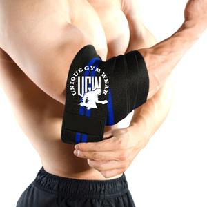 Funda de neopreno con logotipo personalizado, para levantamiento de pesas y ropa deportiva - Product Image 1