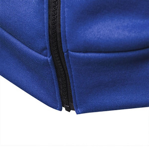 Alta calidad personalizado al por mayor de gran tamaño hombro caído Casual con capucha lavado ácido cara completa cremallera tela francesa pantalones de chándal de invierno - Product Image 5