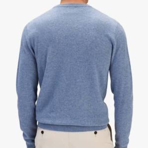 Suéter de punto de algodón estándar para hombre, con hombros caídos, transpirable, holgado, de invierno, de alta calidad, antiencogimiento, de secado rápido - Product Image 6