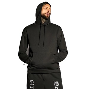 Sweat à capuche élégant avec strass, unisexe, polaire, pull chaud, design d'hiver, œuvre d'art en cristal, streetwear, vente en gros, 100% coton, logo personnalisé - Product Image 6