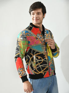 Nouvelle veste bomber élégante pour hommes, veste bomber respirante personnalisée pour hommes, veste bomber pour hommes en sublimation - Product Image 2