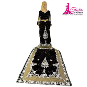 Dirac somalien perlé 3D brodé à la main - Product Image 1