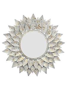 Espejo de marco de bolas doradas adjunto de calidad superior, espejo de lujo moderno, espejo de tocador montado en la pared decorativo Interior, gran oferta - Product Image 4