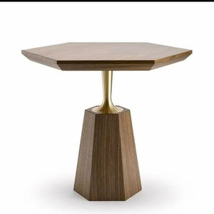Mesa de Madera Tallada a Mano por Artesanos Pakistaníes, Mesa de Comedor Plegable Portátil de Madera Maciza de Alta Calidad para Jardín, Patio o Exteriores - Product Image 4