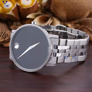 Hot Models Business Men's Wrist <b>Watch</b> Classic Stainless Steel & Diamond Fashion <b>Watch</b> - Product Image 2