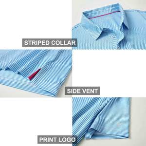 Polos informales de alta calidad OEM a precio de fábrica para hombre, Polo bordado transpirable de secado rápido a granel para Polo personalizado - Product Image 4