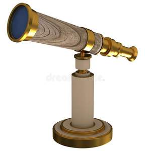 Telescopio clásico de metal con cuerpo extensible diseñado para uso decorativo en estantes de escritorio o mesas de estudio - Product Image 3