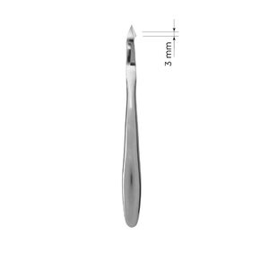 Pinzas profesionales para uñas de manicura de doble resorte, punta afilada de 3 mm para la Eliminación de la piel muerta del bebé, cuidado de belleza para la cutícula de las uñas - Product Image 3