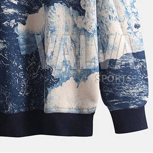 Vente en ligne de sweats surdimensionnés pour hommes personnalisés hiver épais coton mélangé sublimation motif solide pour le confort et le style - Product Image 6