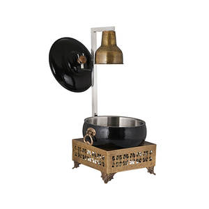 Réchaud au design classique de qualité exclusive, couleur or rose, de haute qualité. - Product Image 5