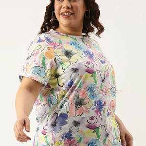 Camiseta de sublimación personalizada para mujer, cómoda Camiseta deportiva de poliéster, camiseta de sublimación a todo Color - Product Image 4