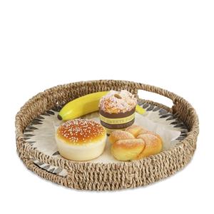 Bandeja de exposición de frutos secos redondos, accesorio especial de perlas de diseño más nuevo con incrustación redonda de algas marinas de alta calidad - Product Image 6