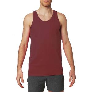 Transpirable Hombre 100% Algodón Jersey Tank Top - Product Image 1