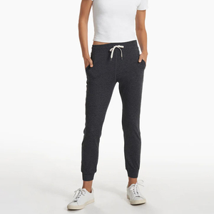 OEM Services Women Streetwear Regular Fit <b>Joggers</b> / Winter Casual Mid Waist Solid Color Windproof Breathable <b>Polyester</b>/Cotton - Product Image 6