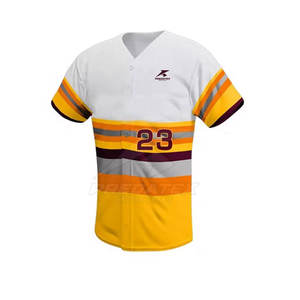Conjunto de Jersey y pantalón de béisbol personalizado de diseño de alta calidad Uniforme de béisbol de secado rápido de buena calidad - Product Image 3