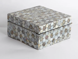 ที่ใส่กระดาษทิชชู่เซรามิกสีฟ้าสีขาวที่สร้างสรรค์คุณภาพสูงของตกแต่งบ้านหรูหราสำหรับห้องนั่งเล่นห้องนอน - Product Image 2