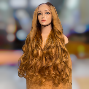 Vente en gros Prix meilleure qualité ondulés couleur perruques cheveux humains dentelle frontale cheveux vietnamiens bruts pour femmes noires - Product Image 3