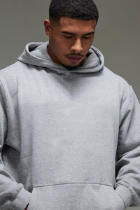 Sudadera con Capucha Extra Grande de Alta Calidad, Gruesa y Pesada, de Algodón para Invierno, con Logotipo Personalizado, Hombros Caídos, de Marca Marfa International - Product Image 6