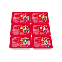 Vinamilk-ong Tho marque-étiquette rouge-lait condensé sucré-tasse pratique 40g x 180 tasses par carton GMP hackp FSSC BRC