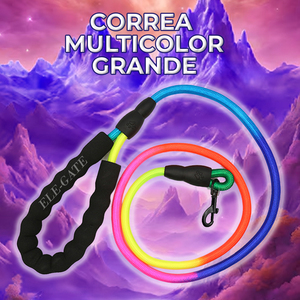 สายจูงสุนัขไนลอนหลากสีขนาดใหญ่ พร้อมหูจับโฟม สายรัดแบบหนานุ่ม ทนทาน สำหรับสุนัขสุดหรู คลาสสิก น่ารัก เหมาะสำหรับพาสุนัขเดินเล่น มีตัวอย่างให้ทดลองใช้ฟรี - Product Image 5