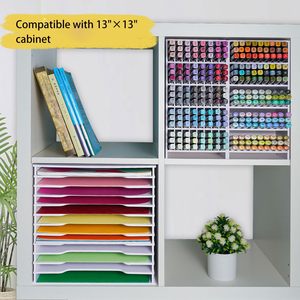Desktop & <b>Drawer</b> Organizer Large Capacity Slanted Pen Holder Shelf for Pigment Pens Multi-Functional <b>Storage</b> <b>Box</b> - Product Image 2