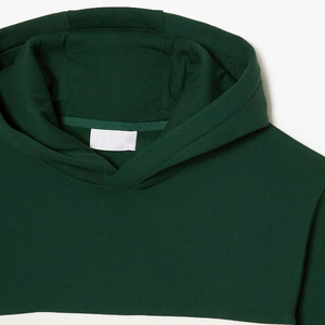 2025 surdimensionné 100% coton hommes pull imprimé polaire plaine hiver goutte épaule lourde à capuche unisexe - Product Image 6