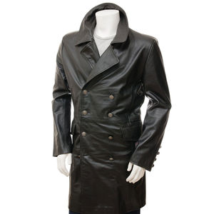 Chaqueta de cuero sintético para hombre, estilo casual, inspirada en las tendencias, para uso diario. - Product Image 1