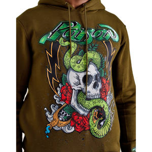 Sweat à capuche imprimé personnalisé écologique Sweat-shirt en coton biologique Mode durable Fabricant OEM - Product Image 3