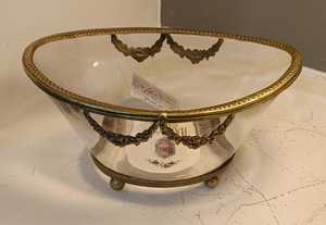 ชามเสิร์ฟทองเหลืองและแก้วสำหรับบ้านโรงแรมร้านอาหารเครื่องใช้บนโต๊ะชามผลไม้โบราณ - Product Image 2