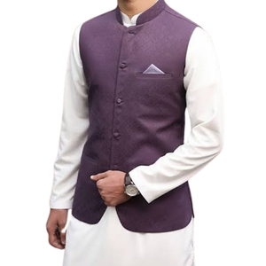 Alta calidad precio razonable ropa de hombre indio chaleco vendedor superior Mehndi y ropa Formal chaleco sin mangas chaleco para hombres - Product Image 1