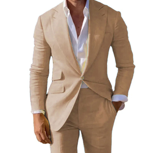 Jas Pria Slim Fit untuk Pernikahan, Jas Pengiring Pengantin <span class=keywords><strong>3</strong></span> Potong, Blazer Murah, Jas Formal untuk Pesta - Product Image 6