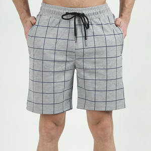 Best-seller Short décontracté pour homme 100% coton Séchage rapide Respirant Personnalisable Logo Design Taille élastique Taille moyenne Options Solide - Product Image 1