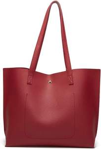 Versatile Women's 2025 Handbag In <b>Faux</b> <b>Leather</b> Ladies <b>Tote</b> <b>Bag</b> With Decorative Tassel And Magnetic Closure - Product Image 2