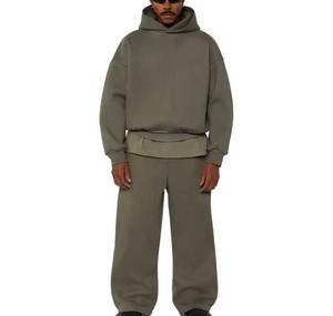 OEM 2025 à la mode, ensemble de vêtements de jogging pour l'entraînement, survêtements de sport pour hommes, survêtements pour hommes, ensemble 2 pièces, ensembles de survêtements pour hommes - Product Image 4