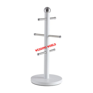 ขาตั้งถ้วยโลหะแบบทำมือที่วางแก้วโต๊ะสำเร็จรูปสั่งทำได้ - Product Image 4