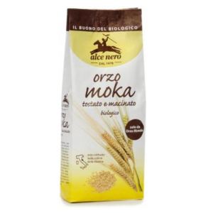 Alce Nero - Bebida en Polvo Orgánica de Cebada Tostada y Molido, Sustituto del Café, Estilo Horchata, Italia, Bolsa de 0.5kg - Product Image 1