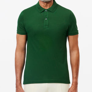 Polo de verano de alta calidad para hombre, informal, de negocios, de color sólido, bordado, manga corta, tejido de punto, estampado de solapa, Golf 3D - Product Image 5