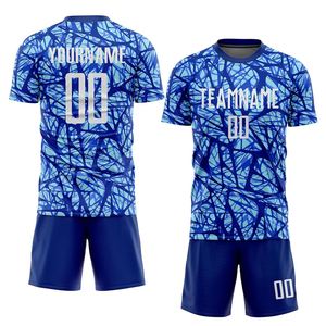 Conjuntos de uniformes de fútbol para hombres Nueva llegada Ropa de entrenamiento de moda con técnicas de impresión por sublimación de logotipo personalizado Precio competitivo - Product Image 2