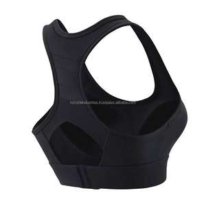 Soutien-gorge de sport d'été pour femme, débardeur à bretelles, style rétro, soutien-gorge en forme de I et sous-vêtements de course anti-choc, design sans couture - Product Image 3