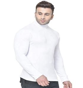 Camisetas de moda de invierno de talla grande para hombre, Jersey cómodo de alta calidad con logotipo de Color personalizable, diseño transpirable de cuello largo - Product Image 3