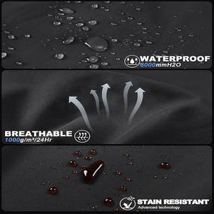 Veste Softshell Vintage pour Homme pour l'Hiver Tissu Denim Lavé Stand Vêtements de Randonnée en Plein Air pour Temps Froid - Product Image 5