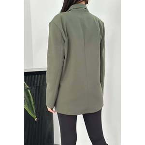 Veste blazer kaki - Kaki - Product Image 5