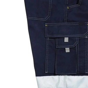 Short de sécurité de meilleure qualité avec logo personnalisé pour hommes, vêtements de travail avec bande réfléchissante, nouveau style cargo de fitness, grandes tailles - Product Image 5