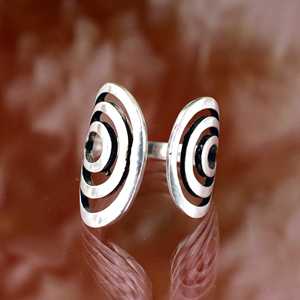Fashionable Design Spiral Brass <b>Ring</b> Silver Plated Hollow cutout Open Band Tribal <b>Ring</b> Vintage Handmade Wholesale women <b>Ring</b> - Product Image 6