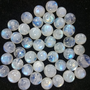 มูนสโตนสีรุ้งทรงกลม25มม - Product Image 1