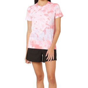 T-shirts décontractés pour femmes, coupe ample, personnalisables, écologiques, respirants, en polaire léger, fabriqués en matériau durable, personnalisés - Product Image 5